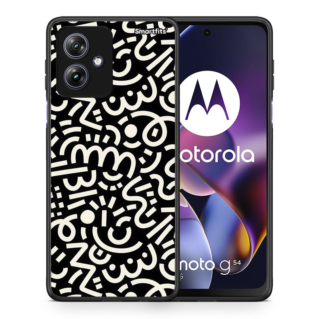 Doodle Art - Motorola Moto G54 θήκη