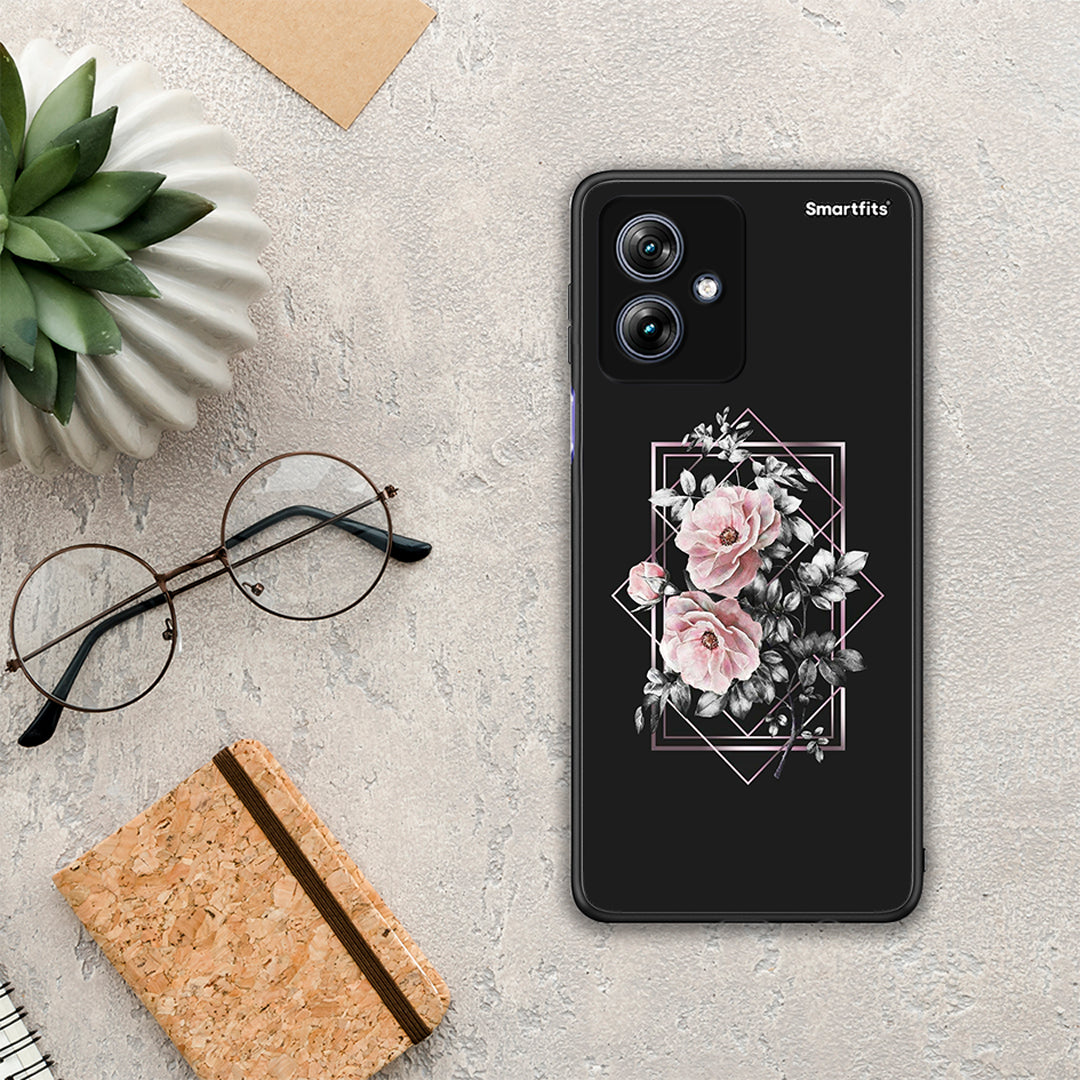 Flower Frame - Motorola Moto G54 θήκη