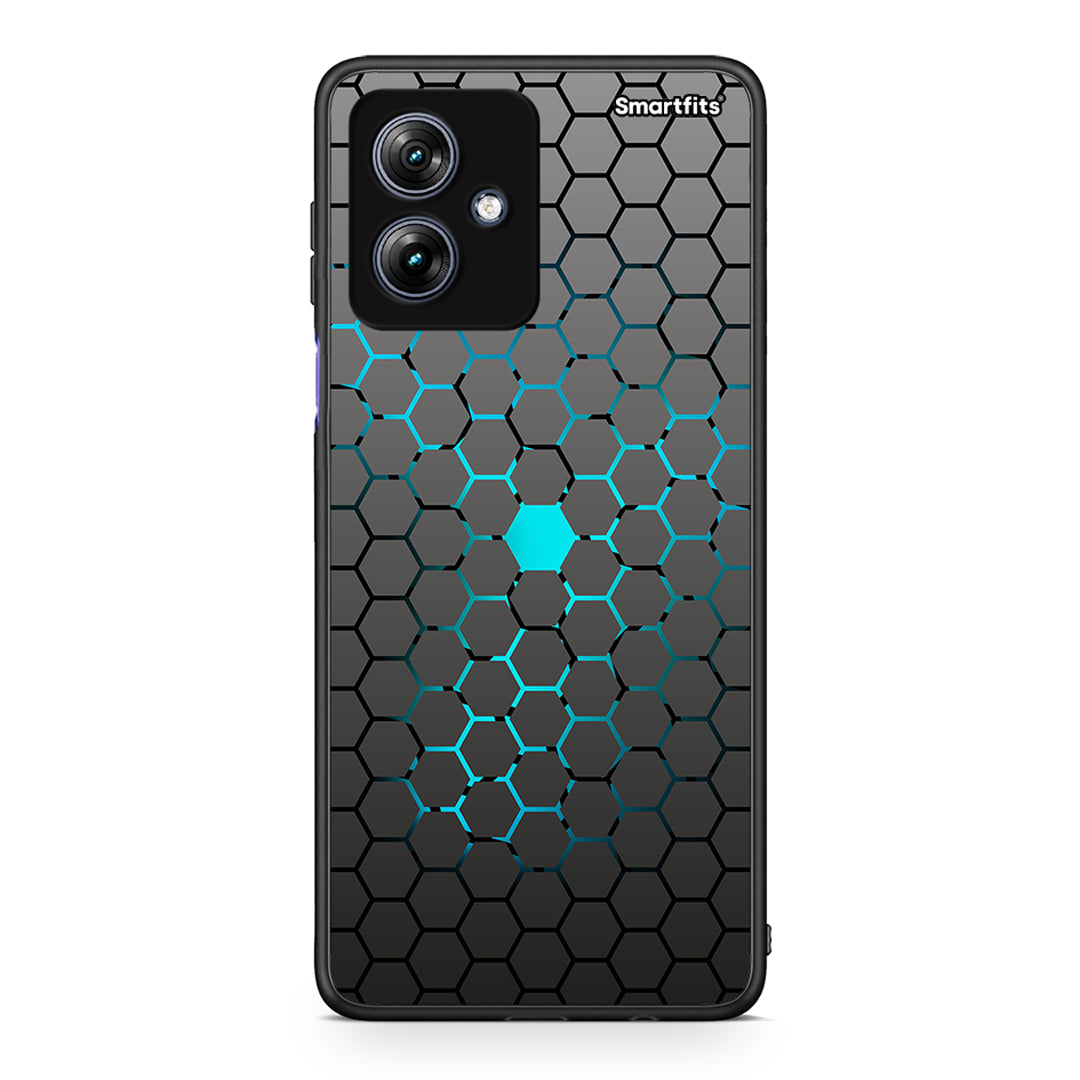40 - Motorola Moto G54 Hexagonal Geometric case, cover, bumper