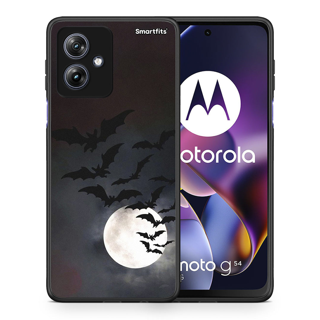 Halloween Bat Night - Motorola Moto G54 case