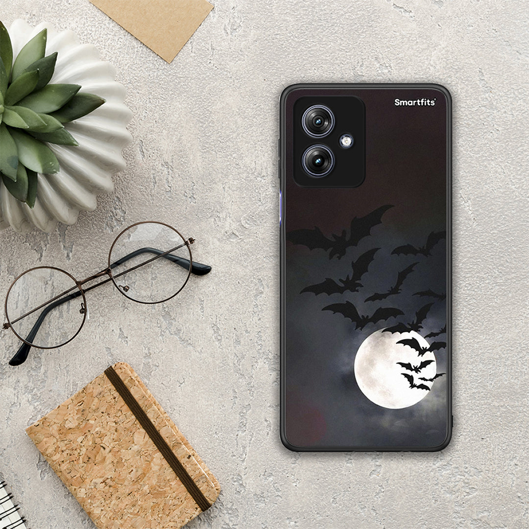 Halloween Bat Night - Motorola Moto G54 case