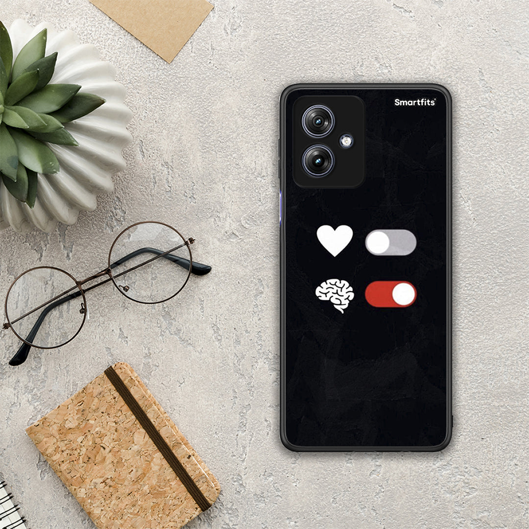 Heart Vs Brain - Motorola Moto G54 θήκη