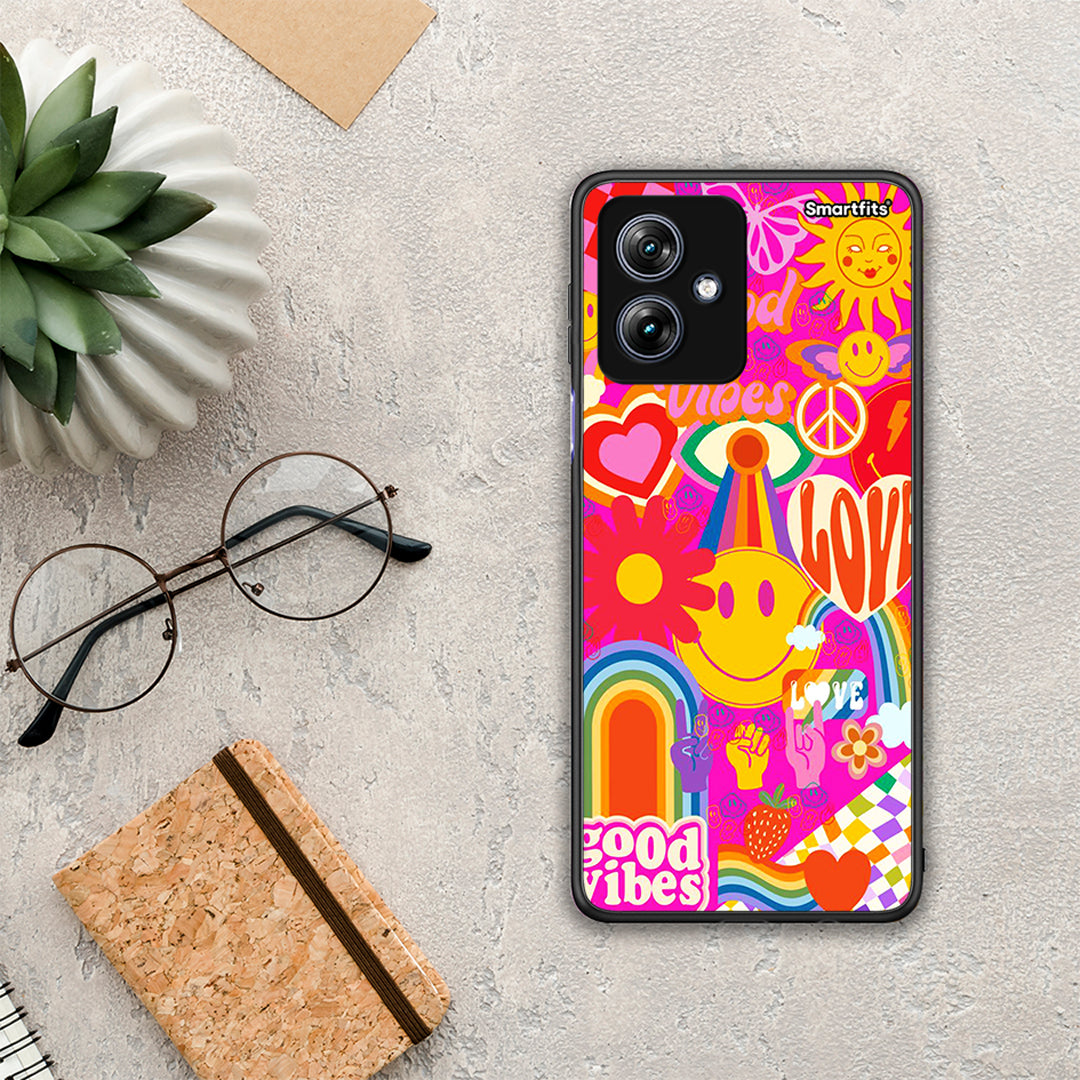 Hippie Love - Motorola Moto G54 θήκη