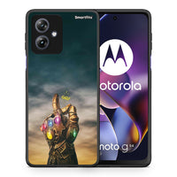 Thumbnail for Θήκη Motorola Moto G54 Infinity Snap από τη Smartfits με σχέδιο στο πίσω μέρος και μαύρο περίβλημα | Motorola Moto G54 Infinity Snap case with colorful back and black bezels