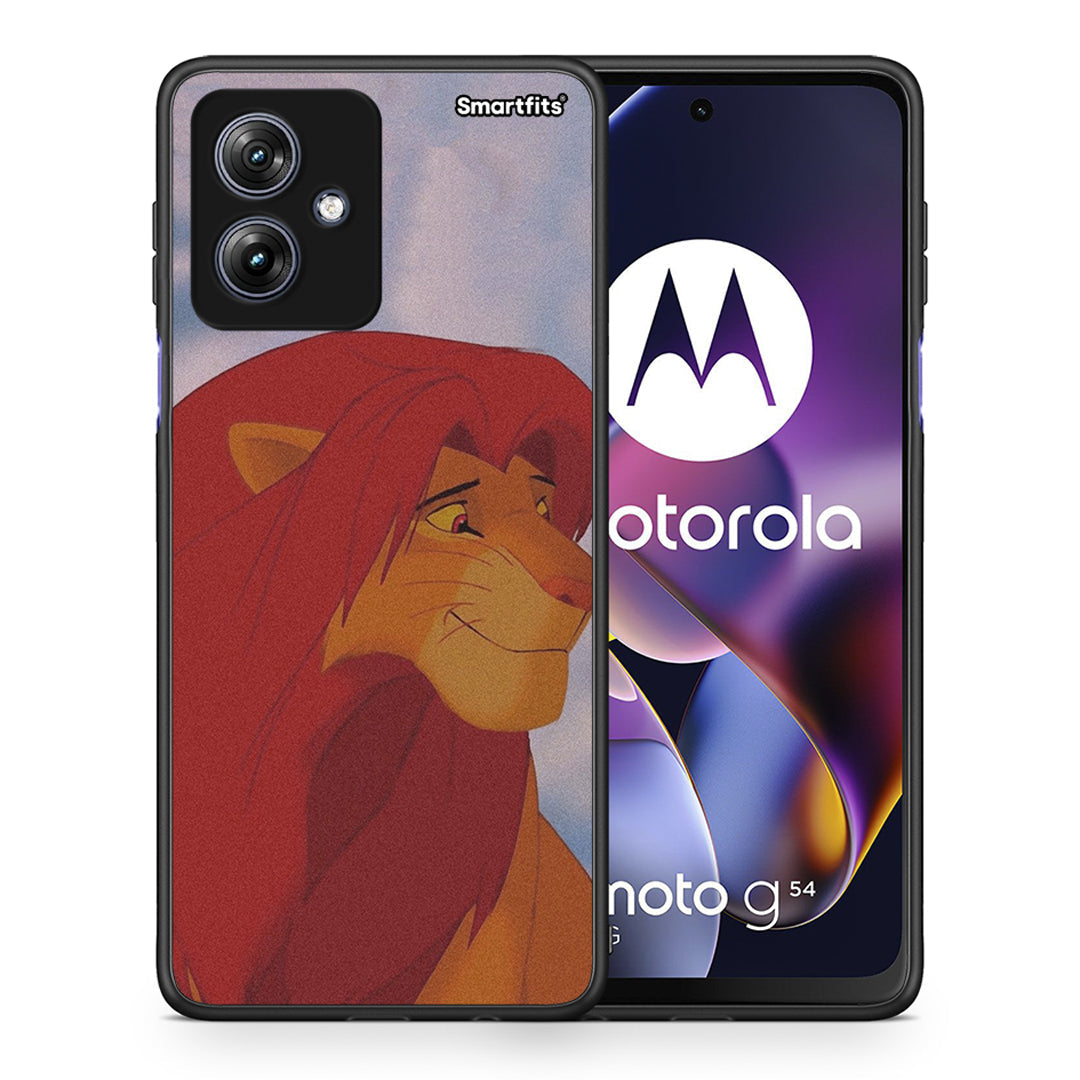 Lion Love 1 - Motorola Moto G54 θήκη