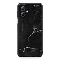 Thumbnail for Motorola Moto G54 Marble Black θήκη από τη Smartfits με σχέδιο στο πίσω μέρος και μαύρο περίβλημα | Smartphone case with colorful back and black bezels by Smartfits