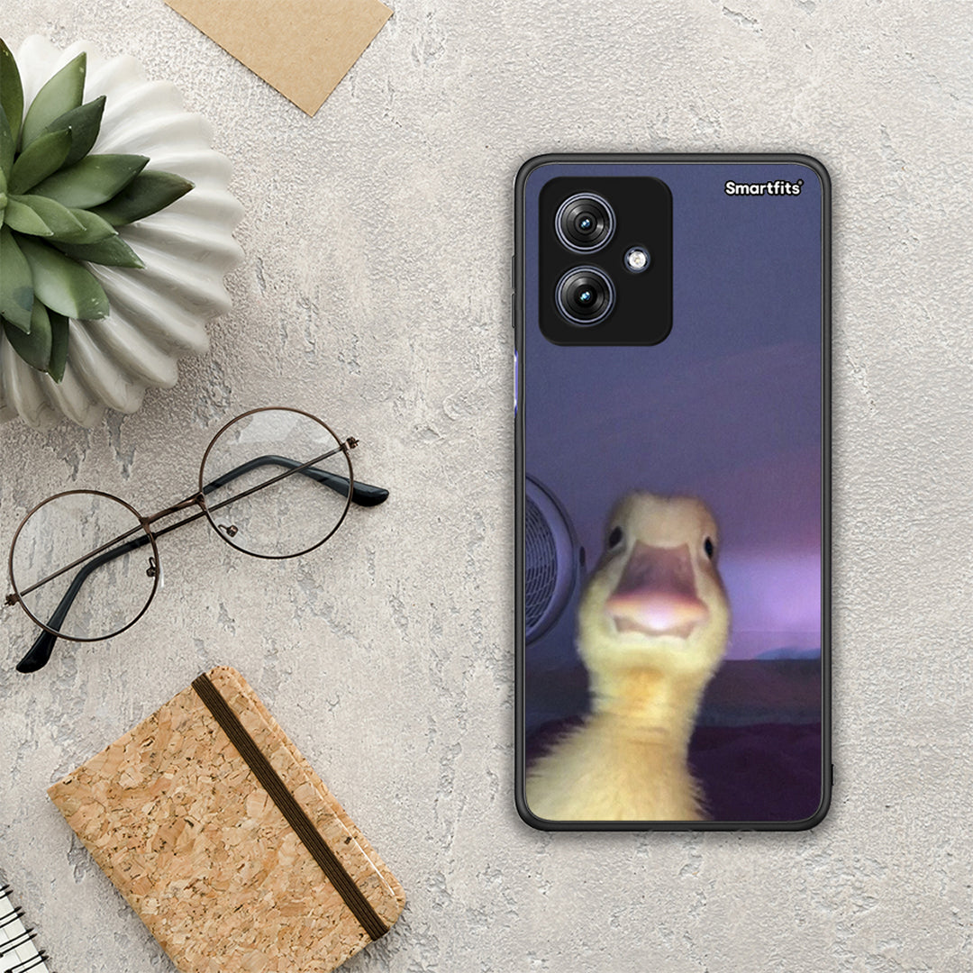 155 Meme Duck - Motorola Moto G54 θήκη