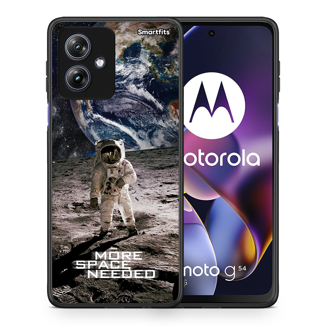 Θήκη Motorola Moto G54 More Space από τη Smartfits με σχέδιο στο πίσω μέρος και μαύρο περίβλημα | Motorola Moto G54 More Space case with colorful back and black bezels