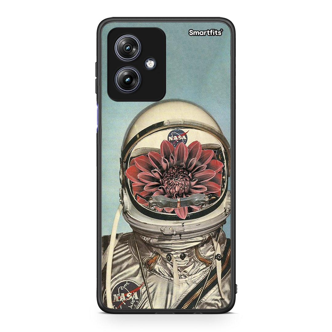 Motorola Moto G54 Nasa Bloom θήκη από τη Smartfits με σχέδιο στο πίσω μέρος και μαύρο περίβλημα | Smartphone case with colorful back and black bezels by Smartfits