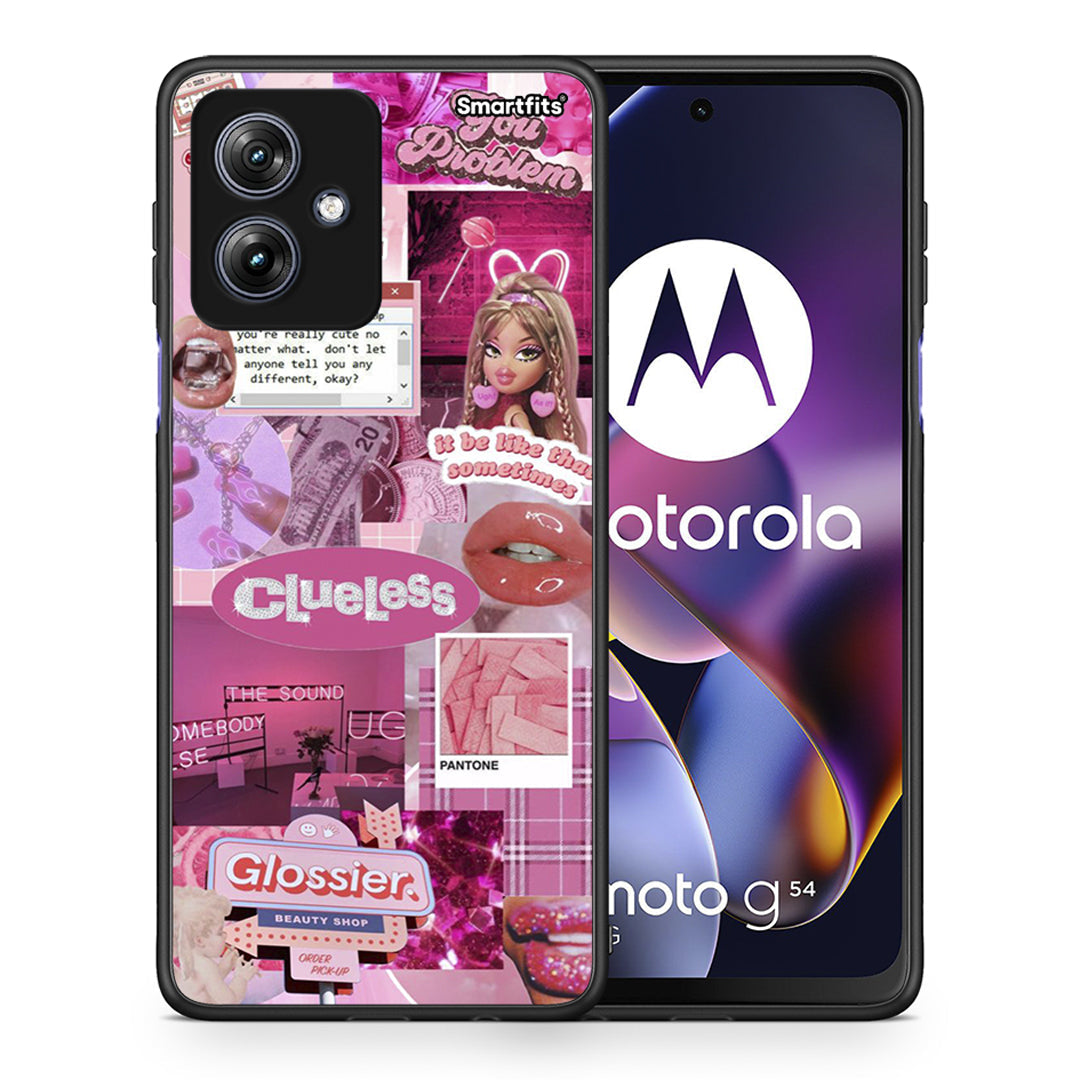 Pink Love - Motorola Moto G54 θήκη