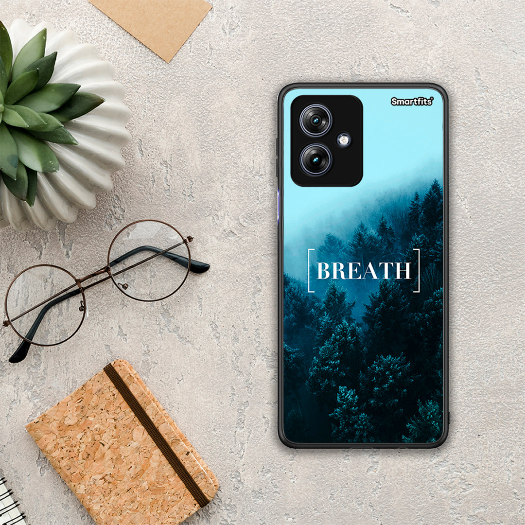 Quote Breath - Motorola Moto G54 θήκη