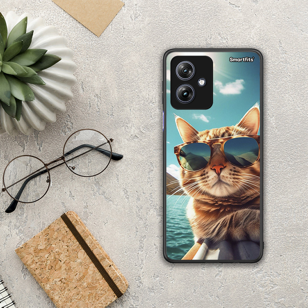 Summer Cat - Motorola Moto G54 θήκη