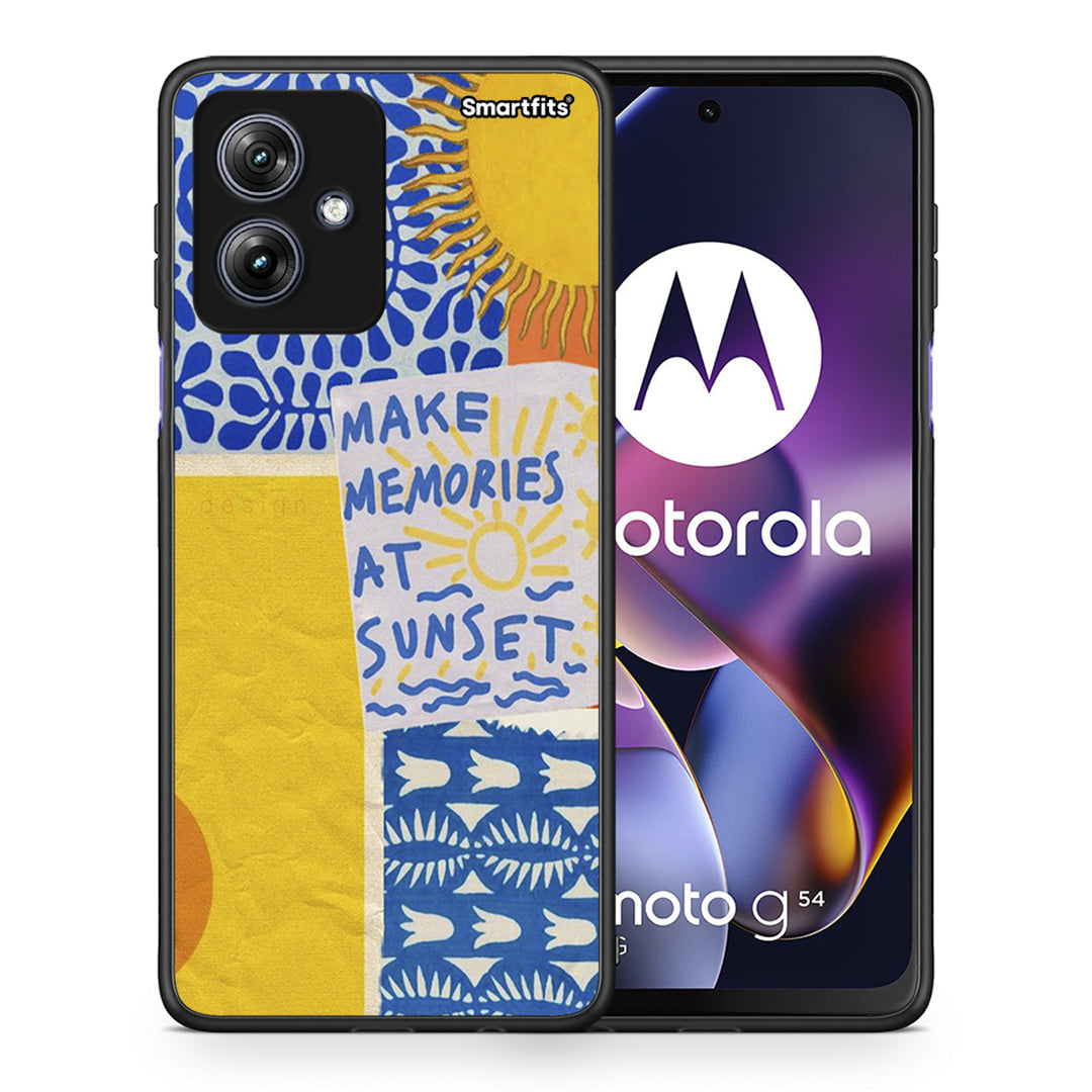 Sunset Memories - Motorola Moto G54 θήκη