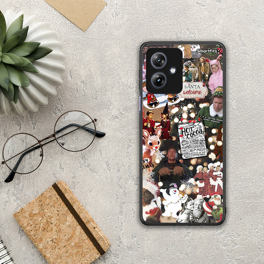 Xmas Movies - Motorola Moto G54 case