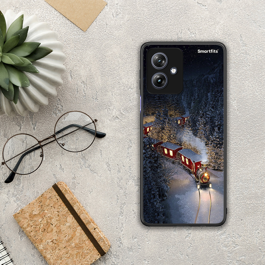 Xmas Train - Motorola Moto G54 case