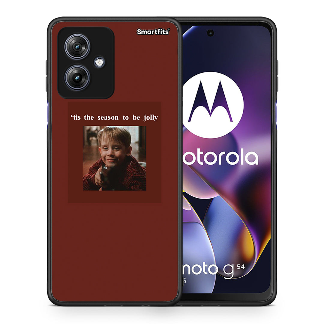 Θήκη Motorola Moto G54 Xmas Ultimate Spirit από τη Smartfits με σχέδιο στο πίσω μέρος και μαύρο περίβλημα | Motorola Moto G54 Xmas Ultimate Spirit case with colorful back and black bezels