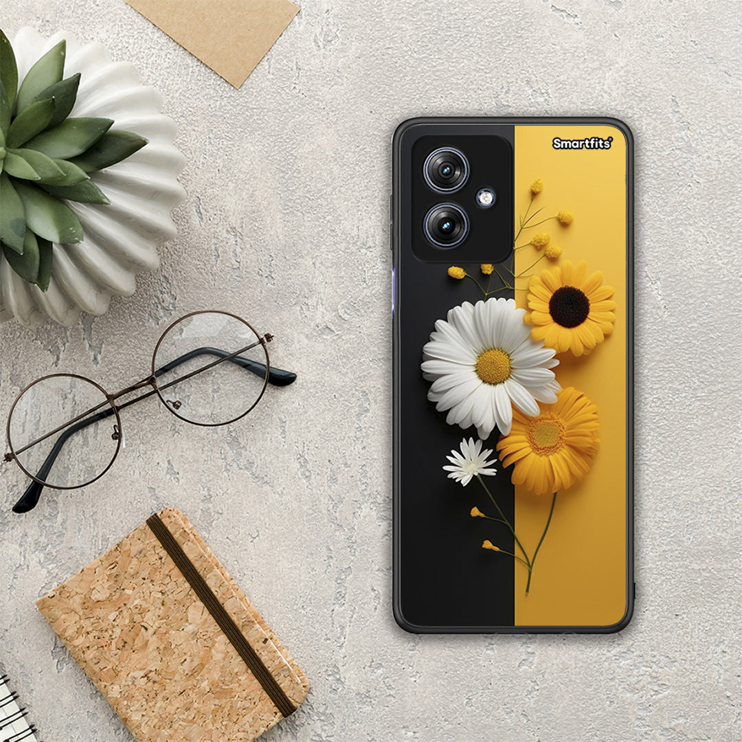 Yellow Daisies - Motorola Moto G54 θήκη