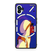 Thumbnail for Nothing Phone 1 Alladin And Jasmine Love 1 θήκη από τη Smartfits με σχέδιο στο πίσω μέρος και μαύρο περίβλημα | Smartphone case with colorful back and black bezels by Smartfits