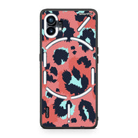Thumbnail for 22 - Nothing Phone 1 Pink Leopard Animal case, cover, bumper