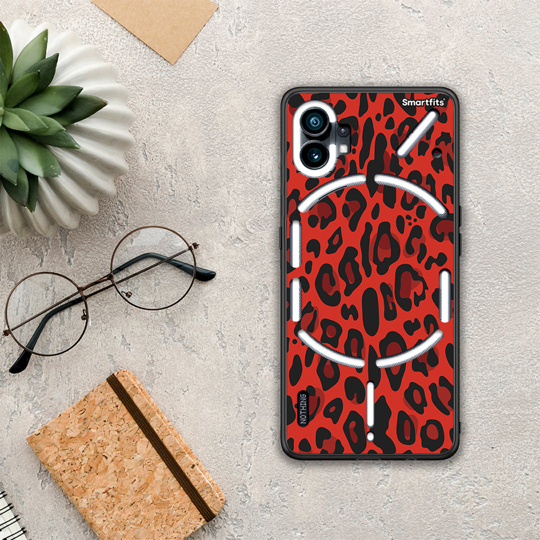 Animal Red Leopard - Nothing Phone 1 θήκη