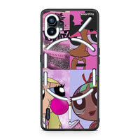 Thumbnail for Nothing Phone 1 Bubble Girls Θήκη Αγίου Βαλεντίνου από τη Smartfits με σχέδιο στο πίσω μέρος και μαύρο περίβλημα | Smartphone case with colorful back and black bezels by Smartfits