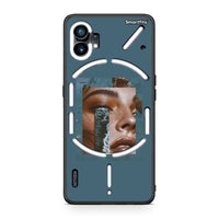 Thumbnail for Nothing Phone 1 Cry An Ocean θήκη από τη Smartfits με σχέδιο στο πίσω μέρος και μαύρο περίβλημα | Smartphone case with colorful back and black bezels by Smartfits