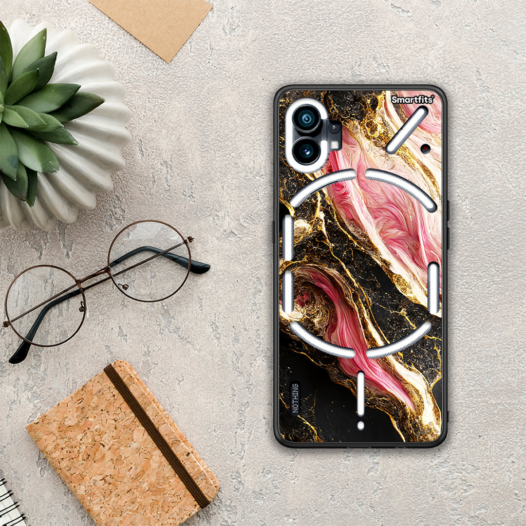 Glamorous Pink Marble - Nothing Phone 1 Case