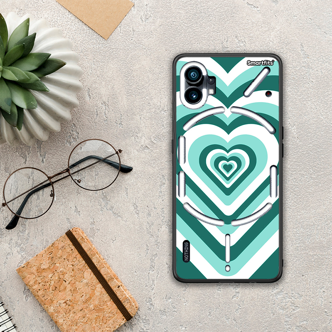 153 Green Hearts - Nothing Phone 1 θήκη