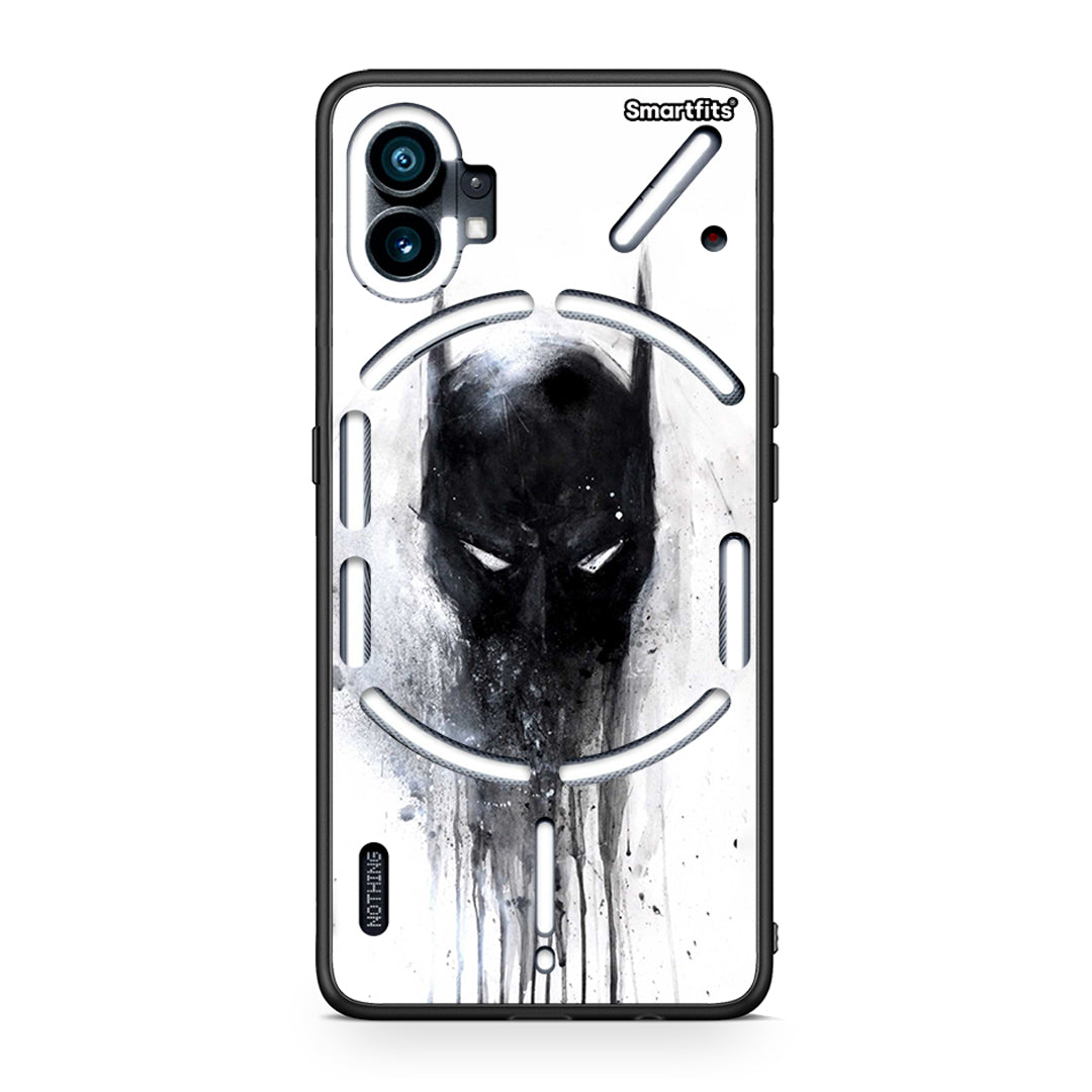 4 - Nothing Phone 1 Paint Bat Hero case, cover, bumper