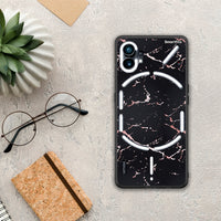 Thumbnail for Marble Black Rosegold - Nothing Phone 1 Case