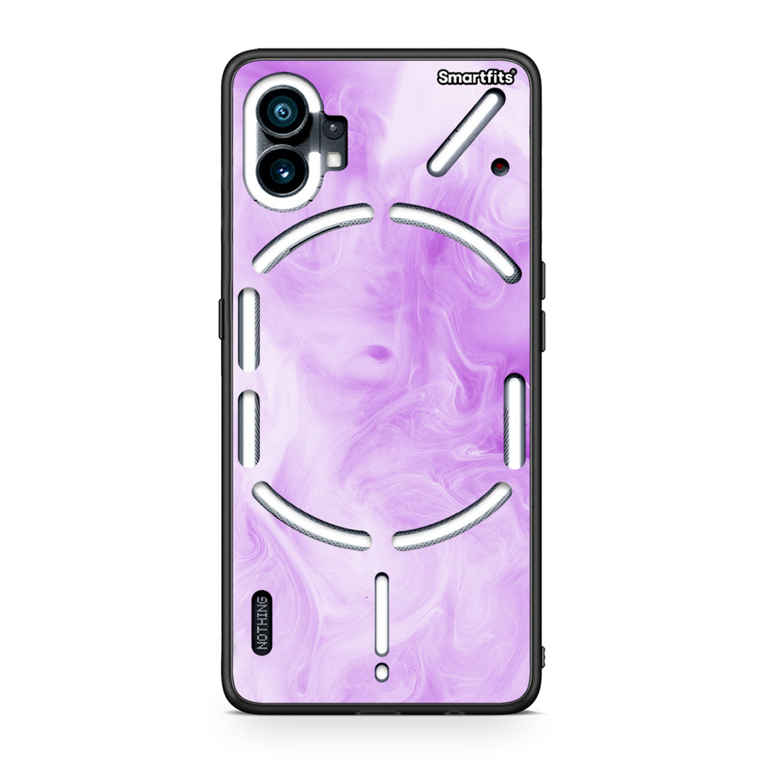99 - Nothing Phone 1 Watercolor Lavender case, cover, bumper