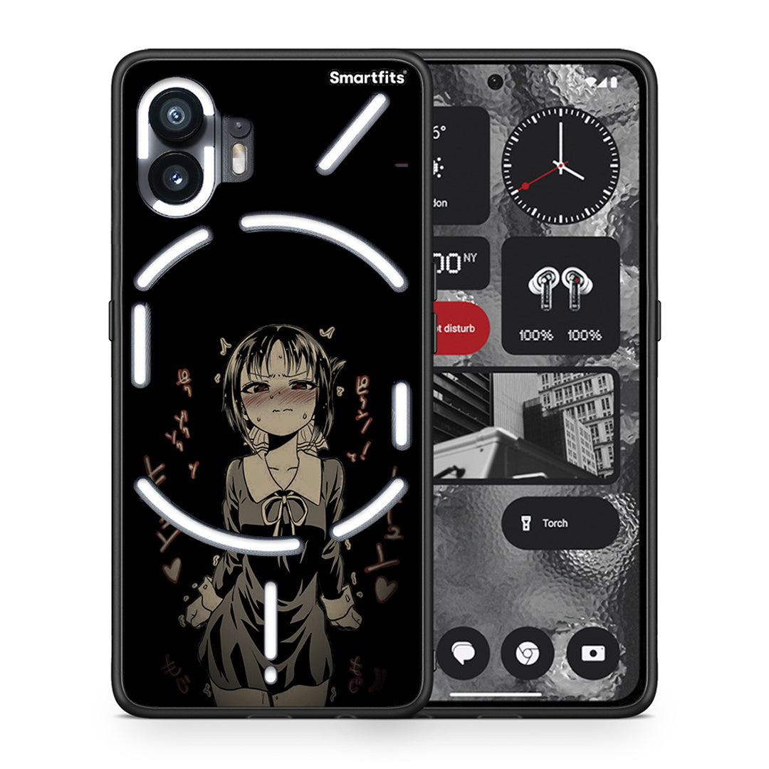 Θήκη Nothing Phone 2 Anime Girl από τη Smartfits με σχέδιο στο πίσω μέρος και μαύρο περίβλημα | Nothing Phone 2 Anime Girl case with colorful back and black bezels