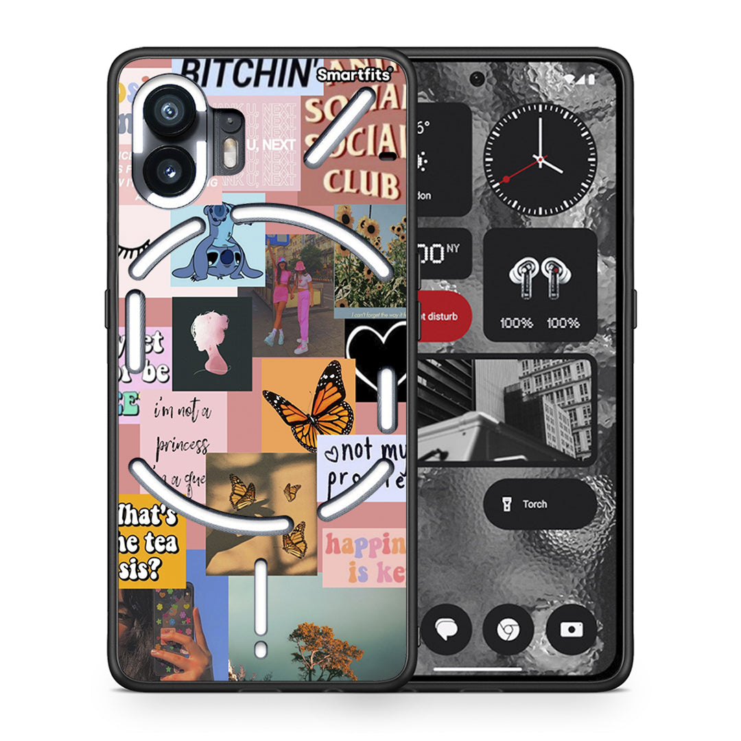 Collage Bitchin - Nothing Phone 2 θήκη