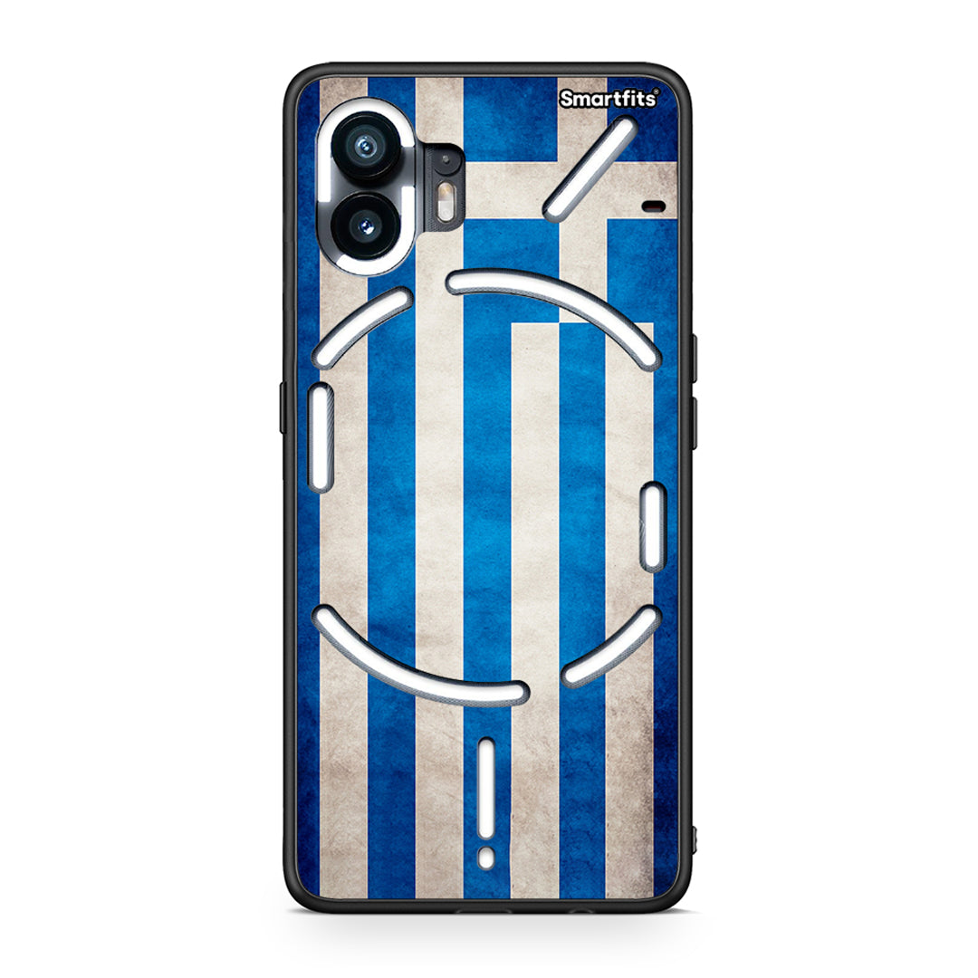 4 - Nothing Phone 2 Greeek Flag case, cover, bumper
