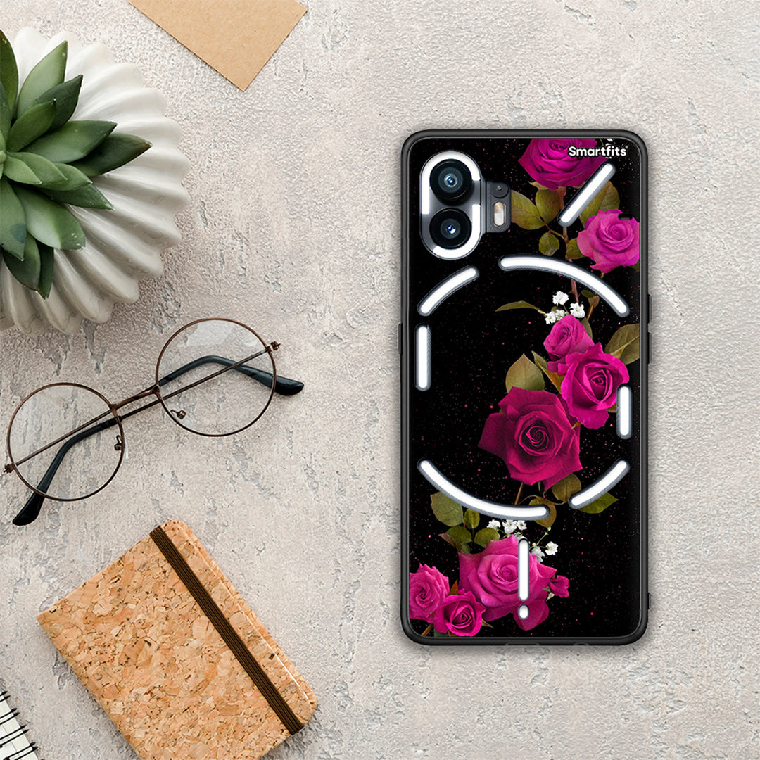 130 Flower Red Roses - Nothing Phone 2 θήκη