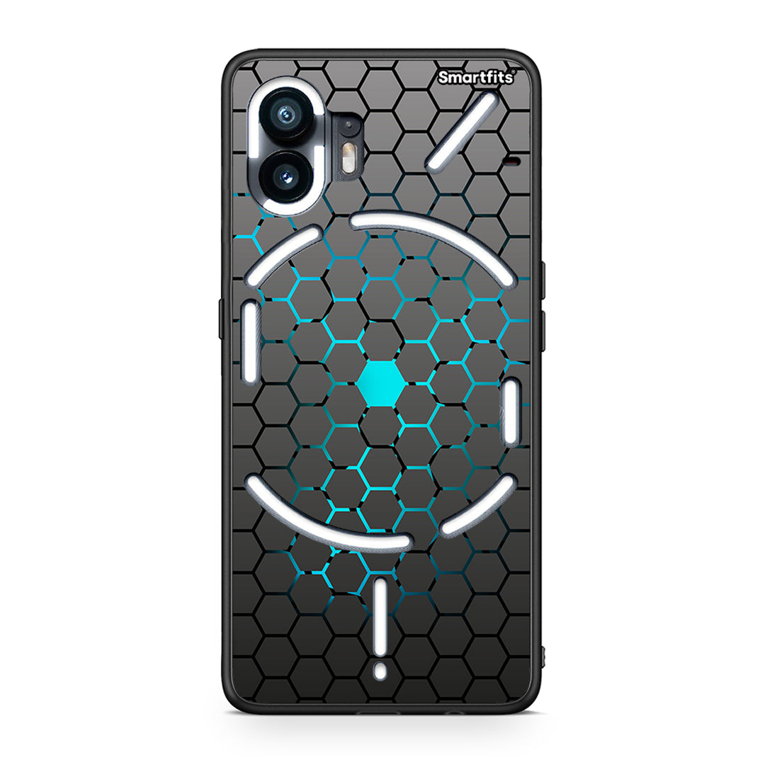 40 - Nothing Phone 2 Hexagonal Geometric case, cover, bumper