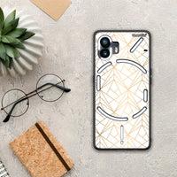 Thumbnail for Geometric Luxury White - Nothing Phone 2 θήκη