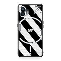 Thumbnail for Nothing Phone 2 Get Off θήκη από τη Smartfits με σχέδιο στο πίσω μέρος και μαύρο περίβλημα | Smartphone case with colorful back and black bezels by Smartfits