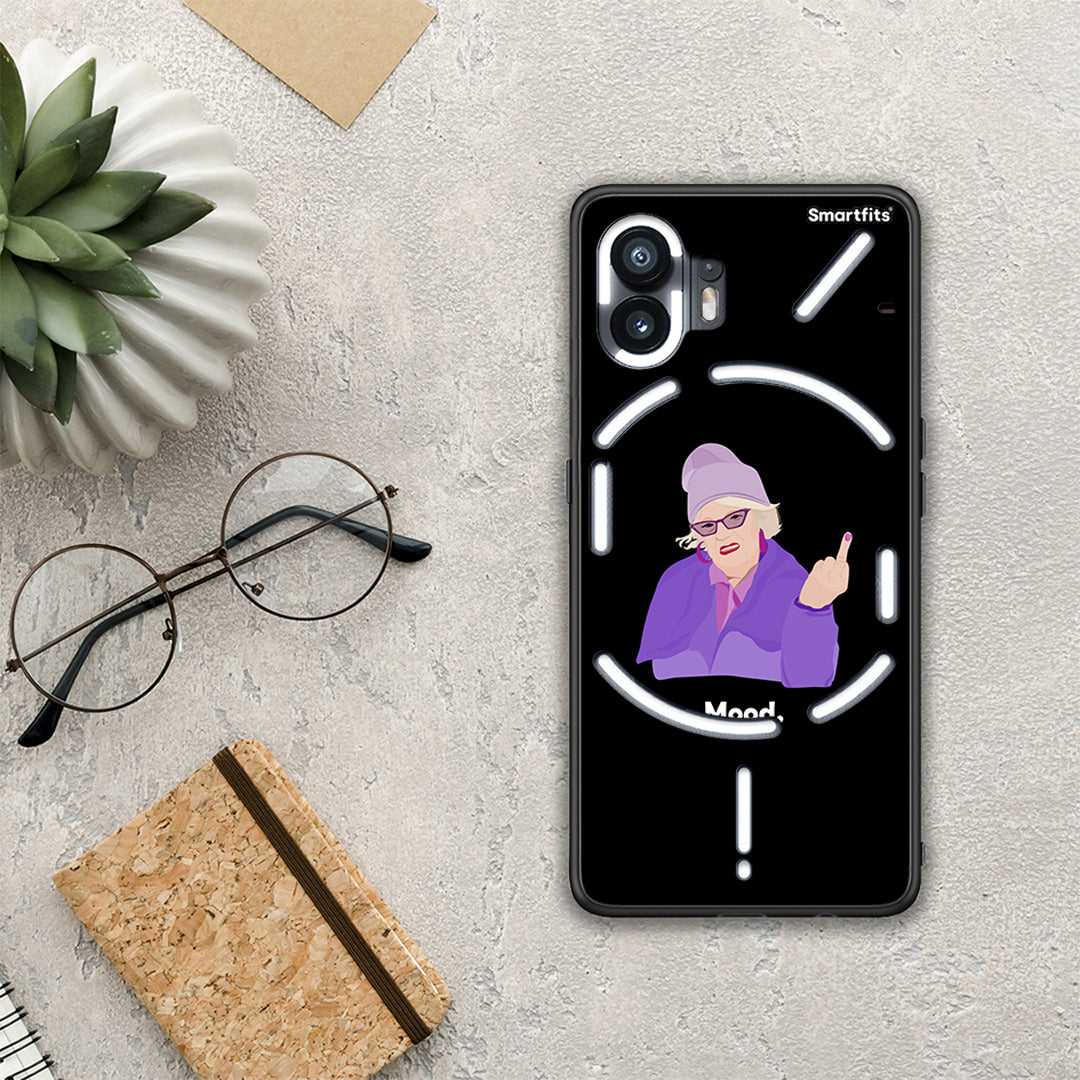 Grandma Mood Black - Nothing Phone 2 θήκη