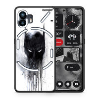 Thumbnail for Θήκη Nothing Phone 2 Paint Bat Hero από τη Smartfits με σχέδιο στο πίσω μέρος και μαύρο περίβλημα | Nothing Phone 2 Paint Bat Hero case with colorful back and black bezels