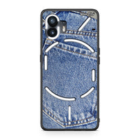 Thumbnail for Nothing Phone 2 Jeans Pocket θήκη από τη Smartfits με σχέδιο στο πίσω μέρος και μαύρο περίβλημα | Smartphone case with colorful back and black bezels by Smartfits