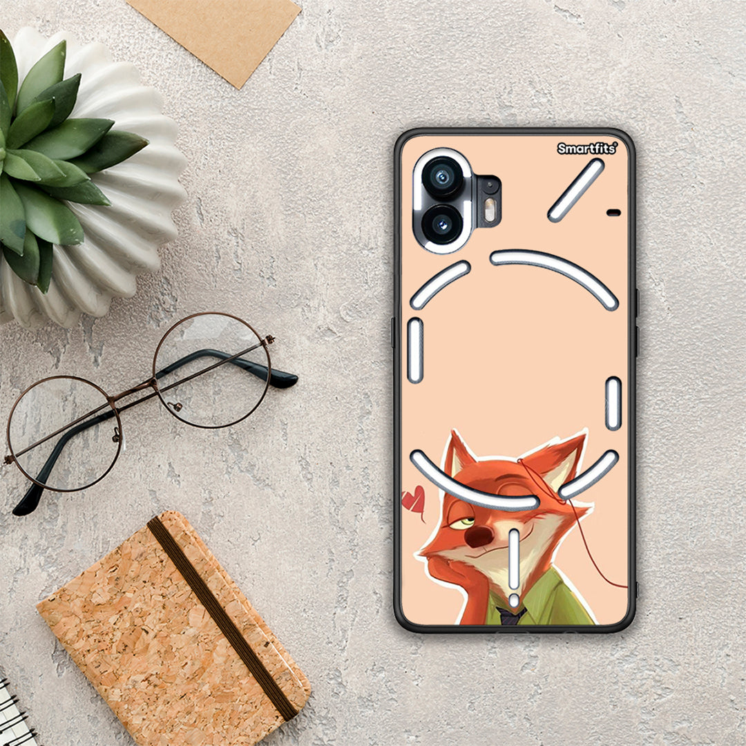 Nick Wilde and Judy Hopps Love 1 - Nothing Phone 2 Case