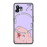 Thumbnail for Nothing Phone 2 Pig Love 2 Θήκη Αγίου Βαλεντίνου από τη Smartfits με σχέδιο στο πίσω μέρος και μαύρο περίβλημα | Smartphone case with colorful back and black bezels by Smartfits