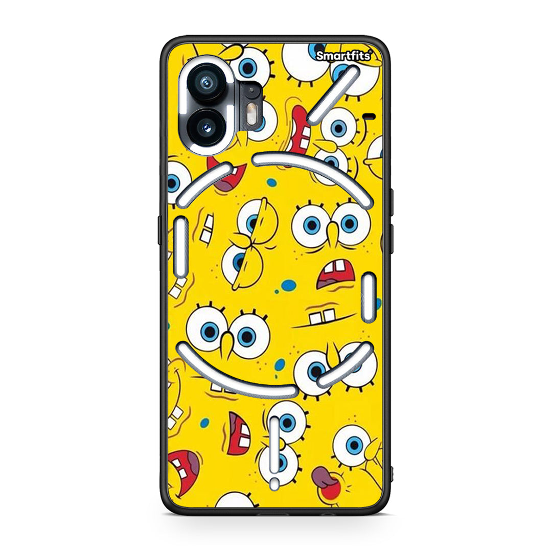 4 - Nothing Phone 2 Sponge PopArt case, cover, bumper