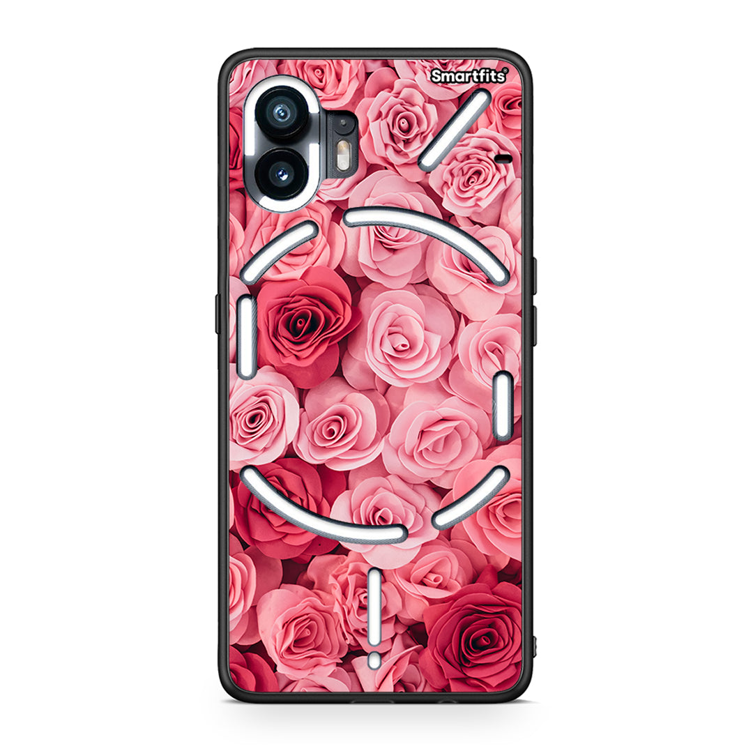 4 - Nothing Phone 2 RoseGarden Valentine case, cover, bumper