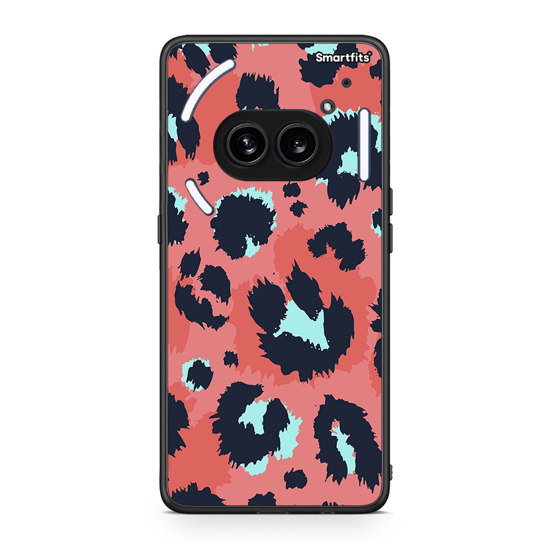 22 - Nothing Phone 2a Pink Leopard Animal case, cover, bumper