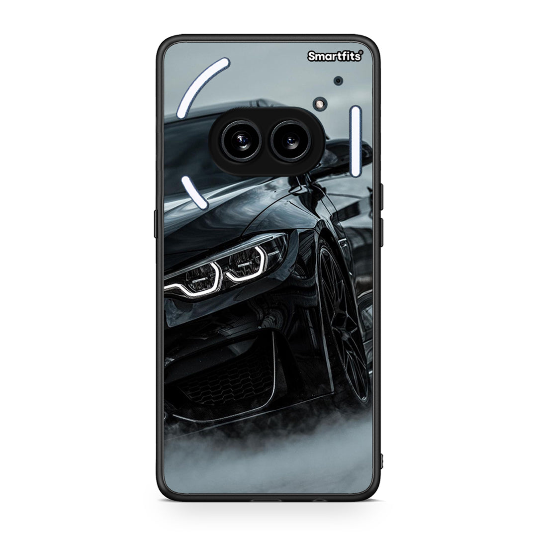 Nothing Phone 2a Black BMW θήκη από τη Smartfits με σχέδιο στο πίσω μέρος και μαύρο περίβλημα | Smartphone case with colorful back and black bezels by Smartfits