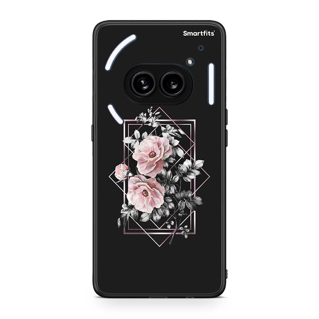 4 - Nothing Phone 2a Frame Flower case, cover, bumper