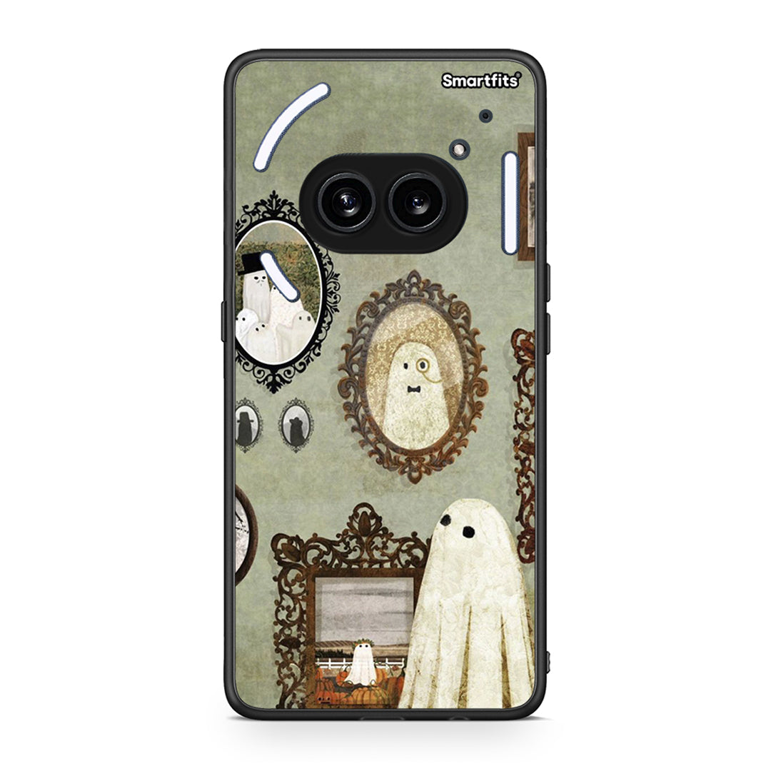 Nothing Phone 2a Halloween Ghost Season Θήκη από τη Smartfits με σχέδιο στο πίσω μέρος και μαύρο περίβλημα | Smartphone case with colorful back and black bezels by Smartfits