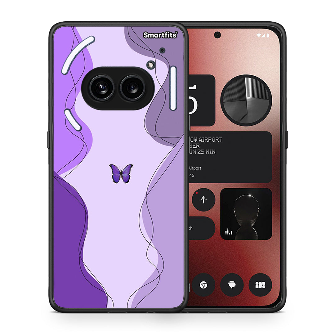 Purple Mariposa - Nothing Phone 2A case